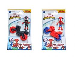 *** MARVEL SPIDEY - FIGURINE DE HÉROS AVEC MOTO ASST